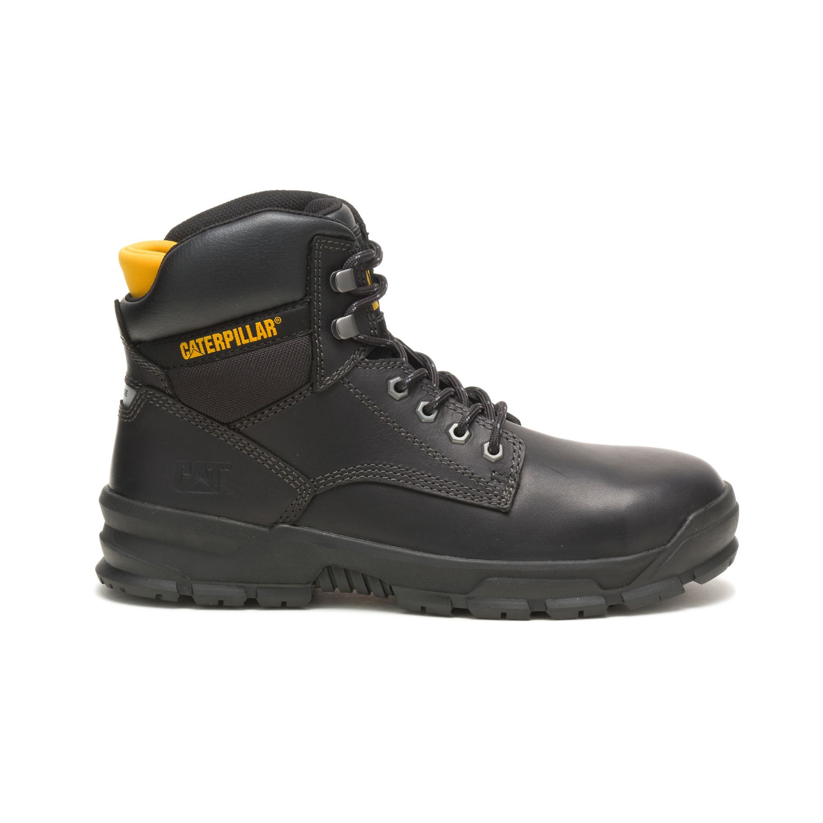 Men's Caterpillar Mobilize Alloy Toe Work Boots Black Ireland CWVF26517